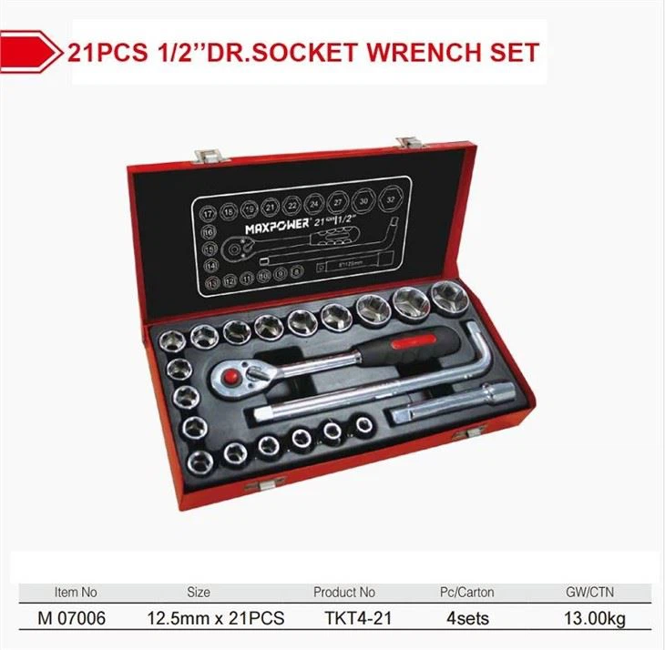 Socket Wrench And Accessories Tool Set